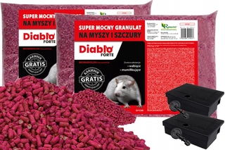 Repelent, plašič  pre zvieratá - DIABLO FORTE JED PRE MYŠI A POTKANY, GRANULY 10 kg